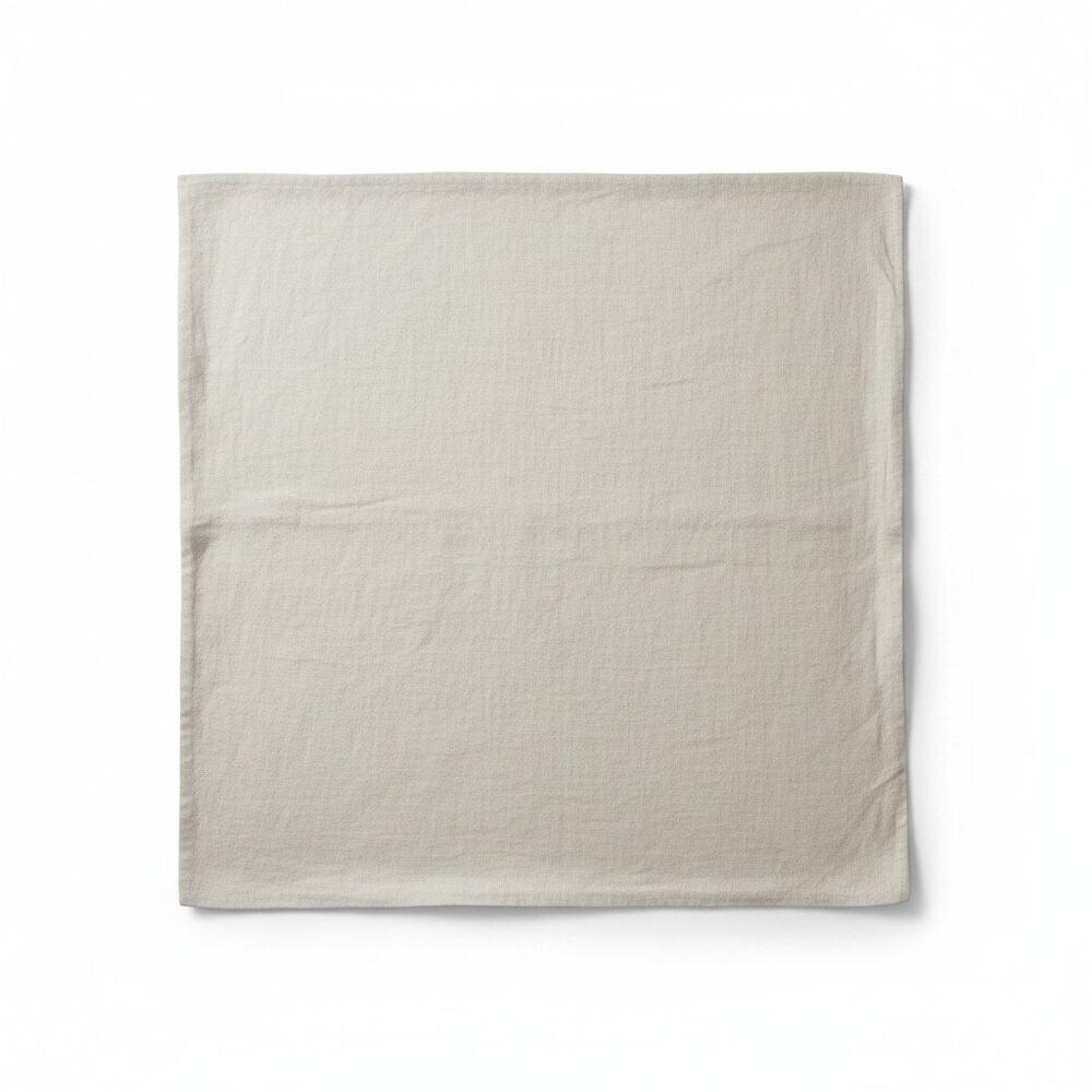 Pottery Barn Tan Linen 72x72 in Shower Curtain Minimalist Classic Farmhouse